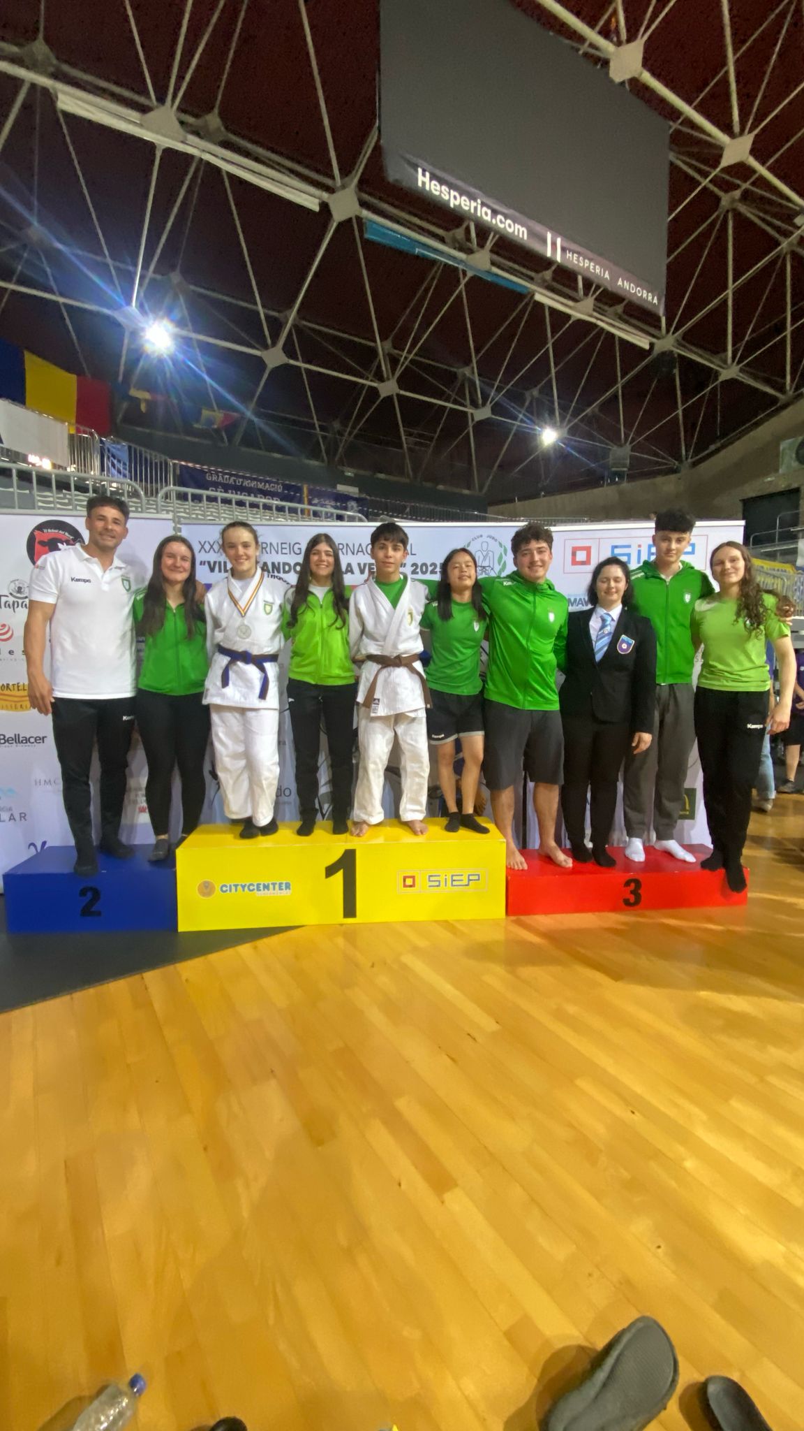6 medallas en el Torneo de Judo de Andorra. 17-05-25
